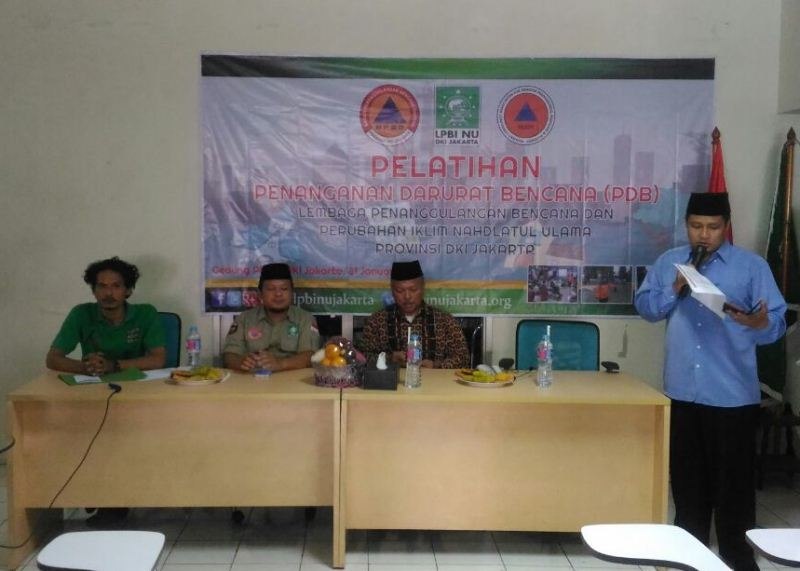 LPBI NU DKI Jakarta Pelatihan Penanganan Kedaruratan Bencana NU