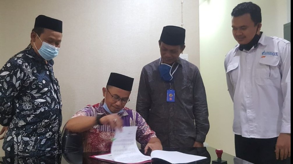 Turut Wujudkan Jabar Juara STIDKI NU Indramayu Teken MoU Dengan