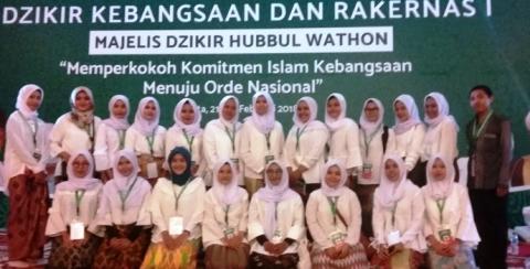 Paduan Suara KOPRI PMII Ciputat Tampil Di Pembukaan Rakernas Majelis