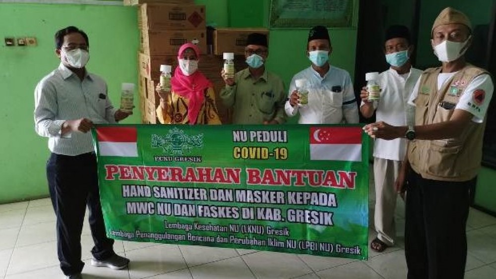 Pcnu Gresik Terima Bantuan Faskes Untuk Pencegahan Covid Nu Online