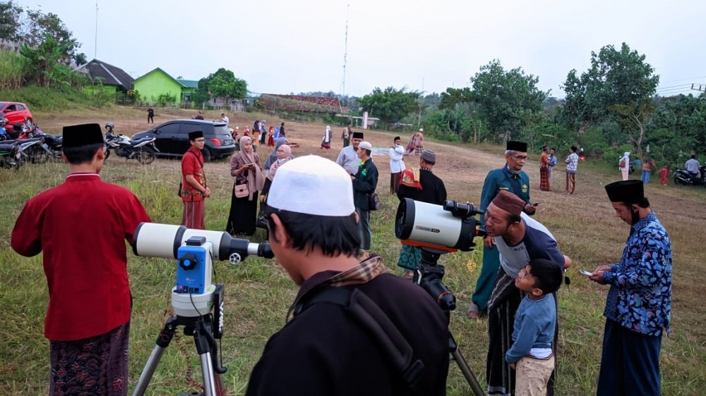 Mengintip Keseruan Nahdliyin Di Blitar Gelar Rukyat Dan Shalat Gerhana