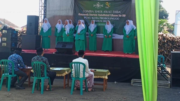 Khusus Perempuan NU Kota Probolinggo Gelar Lomba Shalawat Diba NU