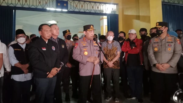 Kapolri Ke Malang Janji Bakal Usut Tuntas Tragedi Kanjuruhan Nu