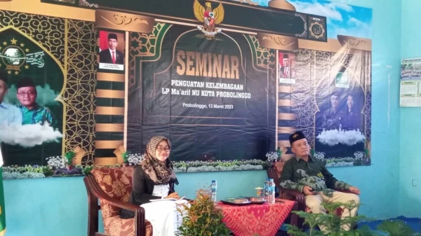 LP Ma Arif NU Kota Probolinggo Gelar Seminar Penguatan Kelembagaan NU