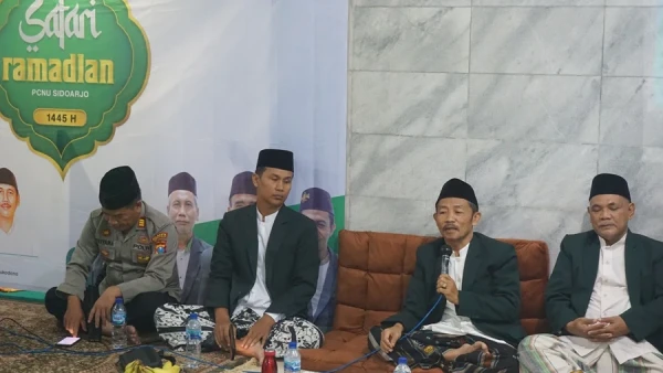 Sosialisasi Program Unggulan PCNU Sidoarjo Safari Ramadhan Keliling