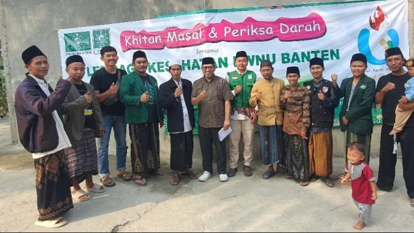 Lagi Lknu Banten Gelar Khitan Masal Kali Ini Di Pesantren Nab Cisoka