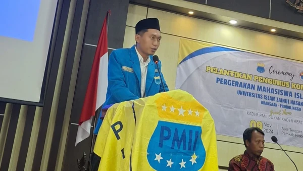 PC PMII Probolinggo Tolak Wacana Polri Di Bawah TNI Dan Kemendagri NU