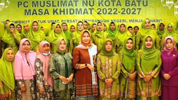 Muslimat Nu Batu Gelar Pelantikan Dan Raker Dihadiri Wali Kota Nu