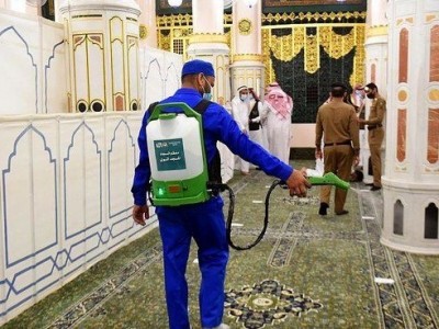 Tujuh Bulan Ditutup Taman Surga Di Masjid Nabawi Dibuka Kembali