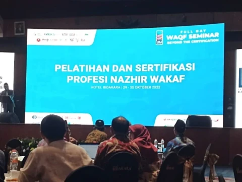 Milad Pertama Badan Wakaf Indonesia Uji Kompetensi Dan Sertifikasi