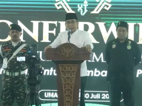 Buka Konferwil Nu Ke Ketum Pbnu Lampung Istimewa