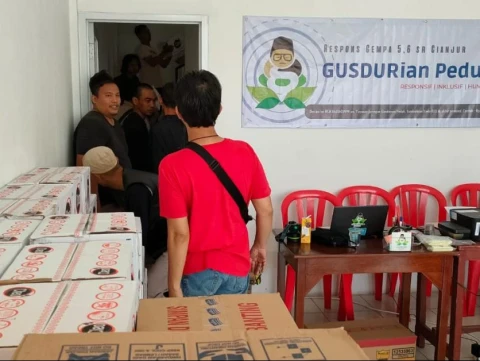 Gusdurian Peduli Buka Posko Dan Donasi Ajak Orang Baik Bantu Korban