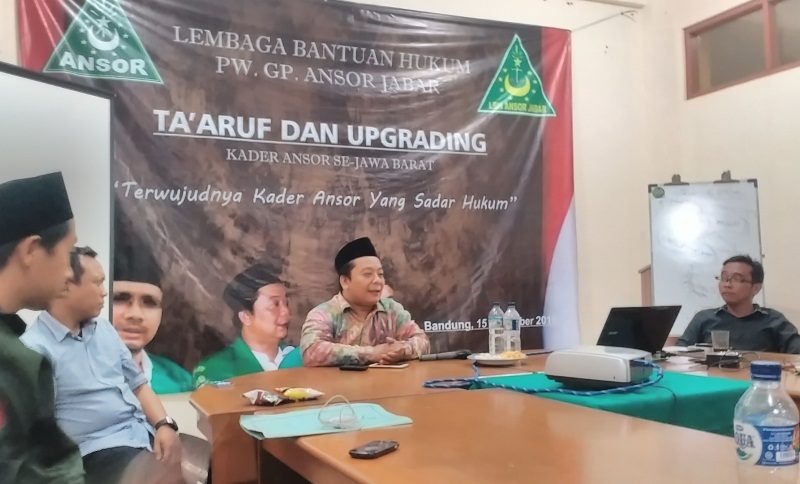 Puluhan Siswa SMA Maarif NU Pacet Ikuti Latihan Bela Negara