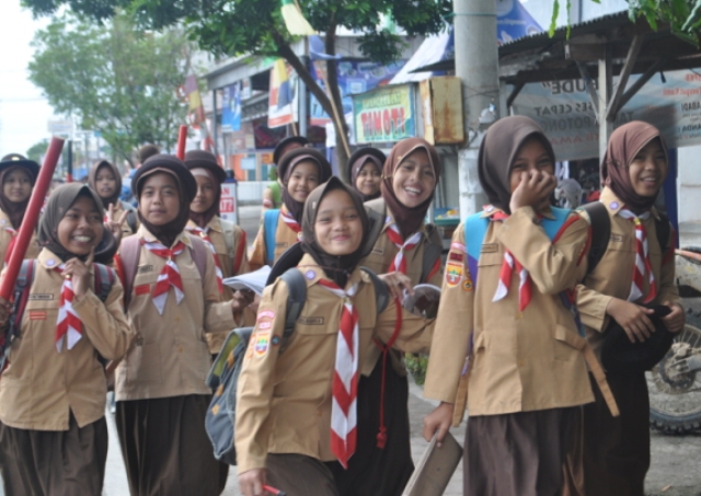 Perkemahan Pramuka Madrasah Ajang Perkuat Cinta Tanah Air