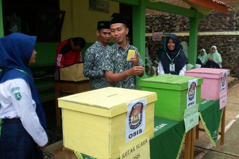Biasakan Pemilu Smp Manuda Ajibarang Gelar Pemilihan Ketua Osis