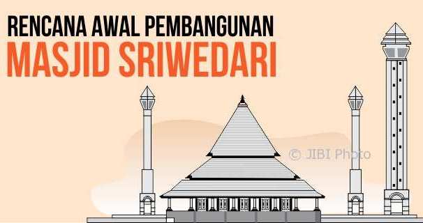 Menara Masjid Taman Sriwedari Solo Dirancang Setinggi 99 Meter