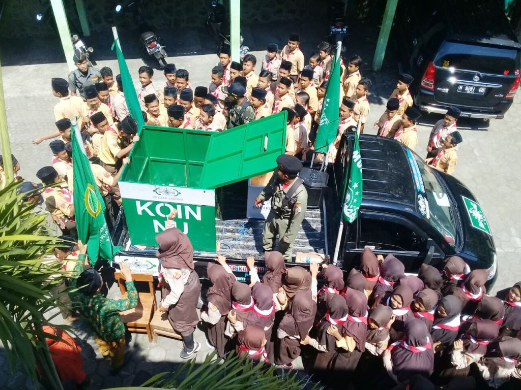 Di Semarang Kirab Koin Nu Melewati 17 Titik