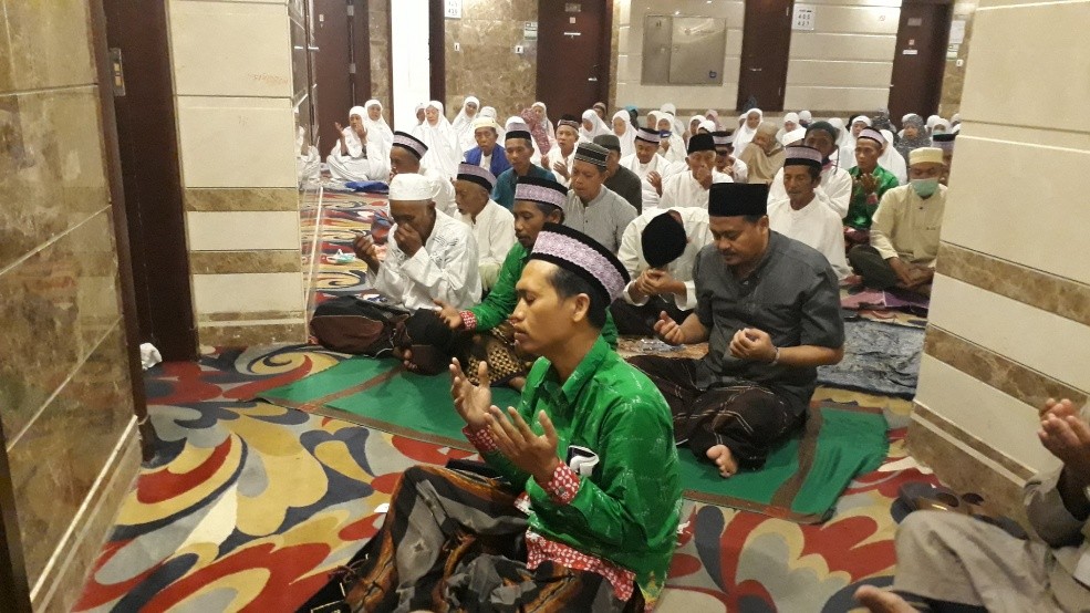 Hadapi Wukuf Jemaah Haji Jkg 51 Pringsewu Gelar Yasinan