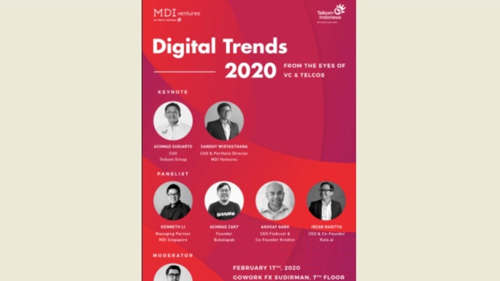 Bahas Perspektif Tren Pasar Digital, MDI Adakan Digital Trends 2020