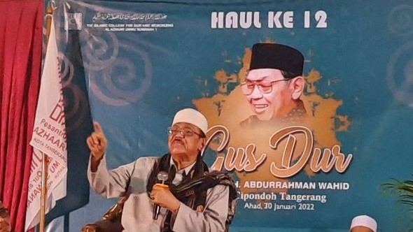 Momen Haul, KH Manarul Hidayat Sampaikan Wasiat Gus Dur | NU Online Banten