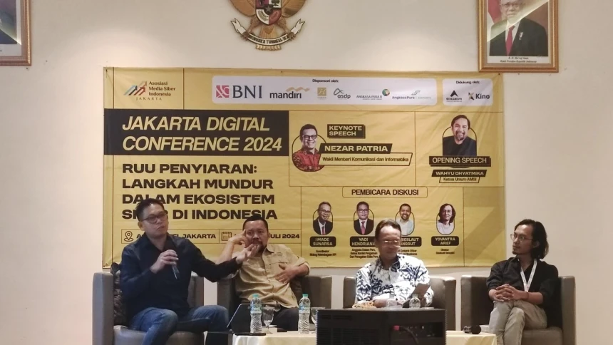AMSI Gelar Jakarta Digital Conference 2024 Bahas RUU Penyiaran: Langkah Mundur Ekosistem Siber di Indonesia