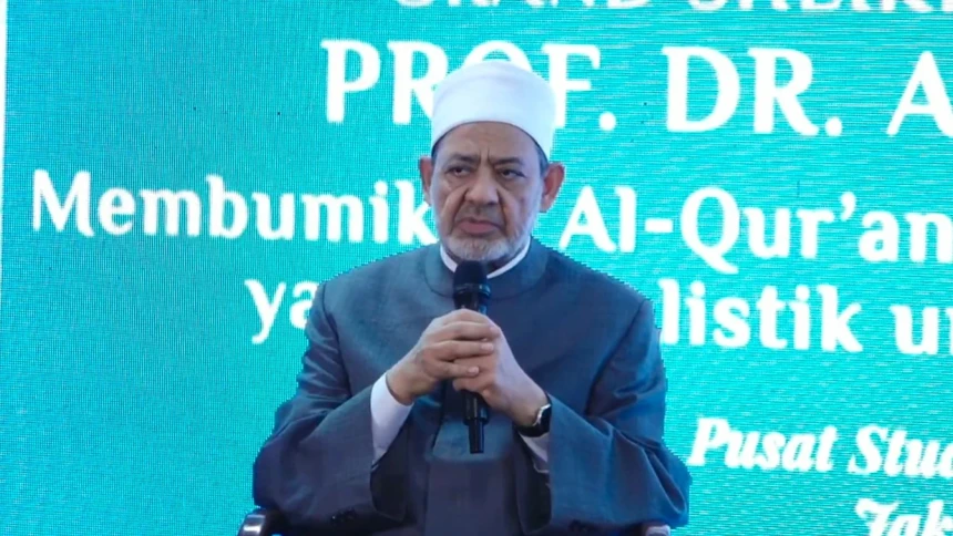 Grand Syekh Al-Azhar Sebut Umat Islam Akan Jadi Saksi bagi Umat Lainnya di Hari Kiamat