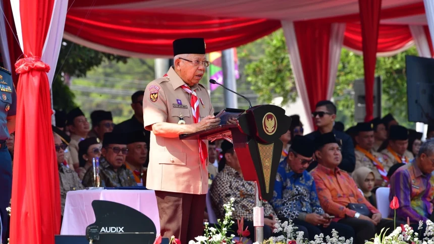 Wapres Ma&#039;ruf Amin Minta Pramuka Perbarui Cara Pembinaan Kader yang Lebih Kekinian