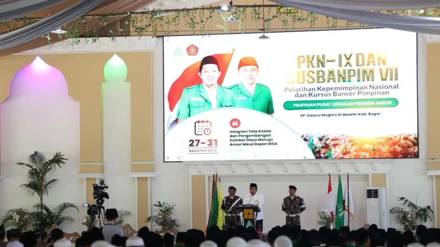 Pidato Lengkap Gus Yahya tentang Khidmah Kader Ansor-Banser pada PKN IX dan Susbanpim VII