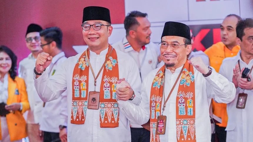 RK-Suswono Resmi Daftar sebagai Cagub-Cawagub Jakarta pada Pilkada 2024