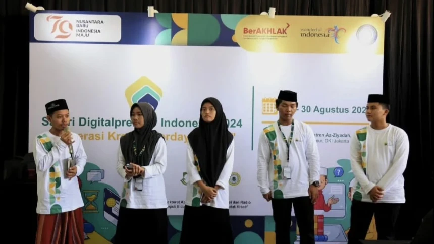 Sekolah Digitalpreneur Indonesia Bekali Santri Keterampilan Ciptakan Ekonomi Kreatif