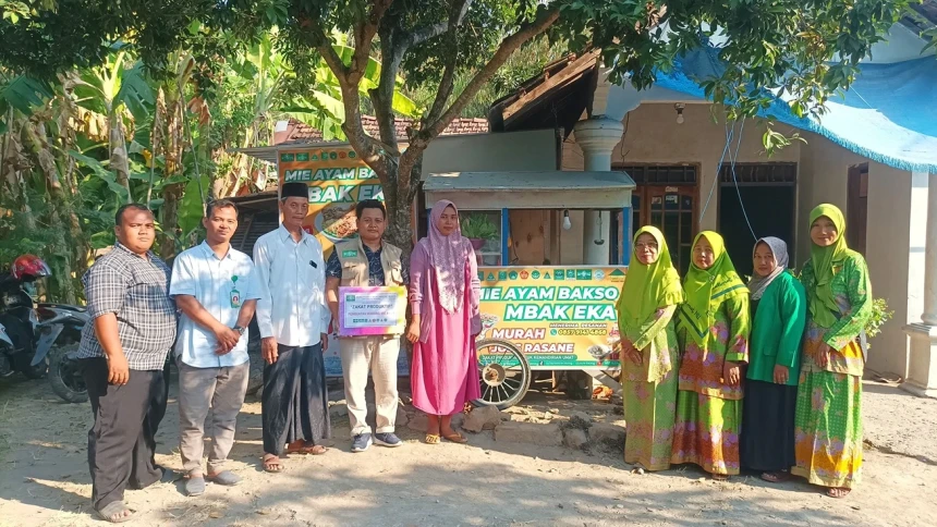 UPZISNU Winong Pati Berdayakan Ekonomi Warga Pemilik Warung Mi Ayam Bakso