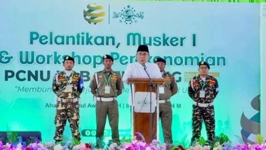 Pidato Lengkap Gus Yahya tentang Kembali Berkhidmah kepada NU pada Pelantikan PCNU Rembang