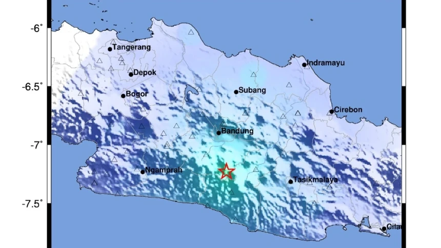 Gempa Bumi di Bandung Terhitung Dangkal, Ada Aktivitas Sesar Garsela