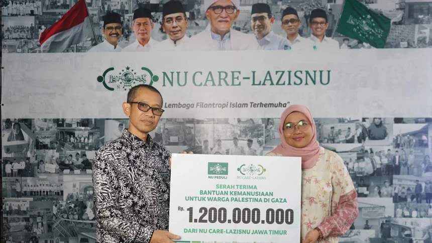 Strategi NU Care-LAZISNU Jatim Himpun Rp14 Miliar Bantuan untuk Rakyat Palestina