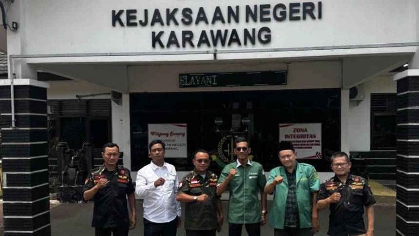 LBH Ansor Datangi Polres dan Kejari Karawang, Sayangkan Dua Tersangka Pengeroyokan Kiai NU Dilepaskan