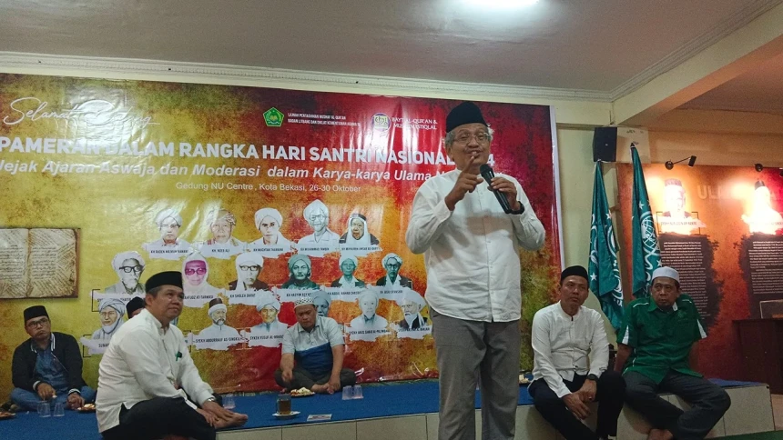 PBNU Apresiasi Pameran Akbar Karya Ulama Nusantara di Kantor PCNU Kota Bekasi