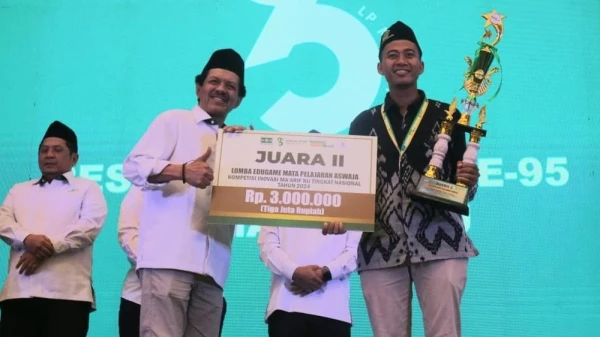 Juara Lomba Edugame Aswaja di Kompetisi Inovasi Ma'arif, Bawa Dakwah Wali Songo