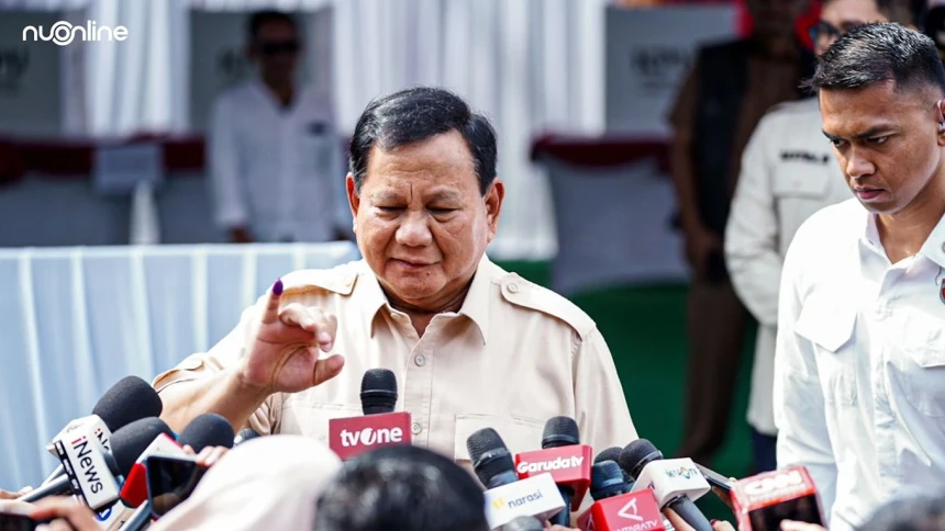 Usai Mencoblos, Prabowo Imbau Kontestan Pilkada 2024 Siap Bekerja untuk Rakyat