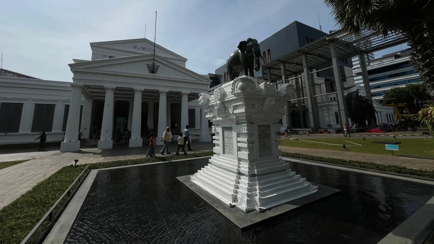 Melihat Wajah Baru Museum Nasional Usai Alami Kebakaran Setahun Lalu: Ada Spot Foto Menarik