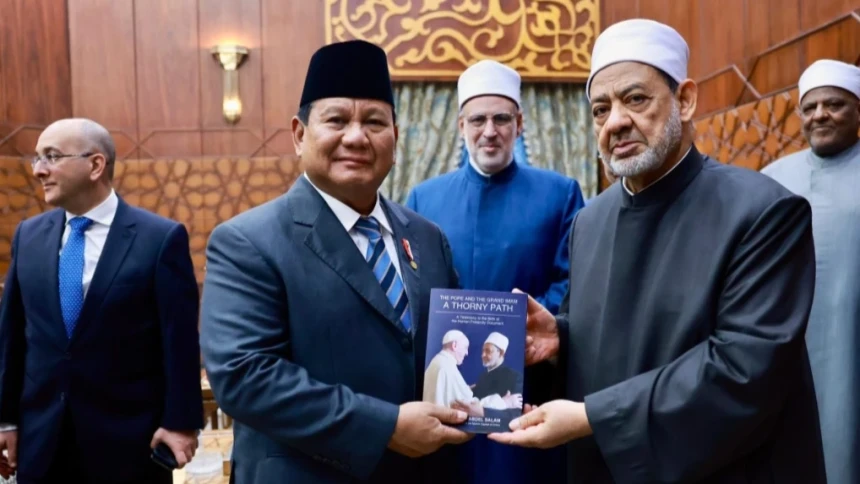 Presiden Prabowo Temui Grand Syekh Al-Azhar untuk Perkuat Kerja Sama Keagamaan dan Pendidikan