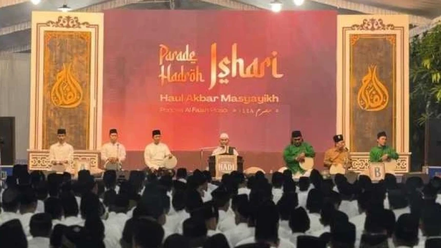 Festival Hadrah Ishari Meriahkan Munas dan Konbes NU 2026 di Pesantren Al-Falah Ploso
