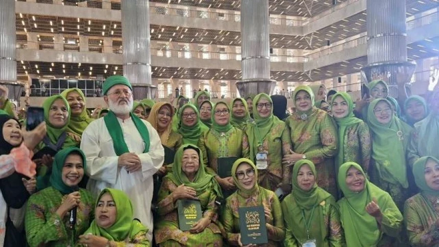 Maulid Nabi di Masjid Istiqlal, Muslimat NU Tekankan Penguatan Perempuan