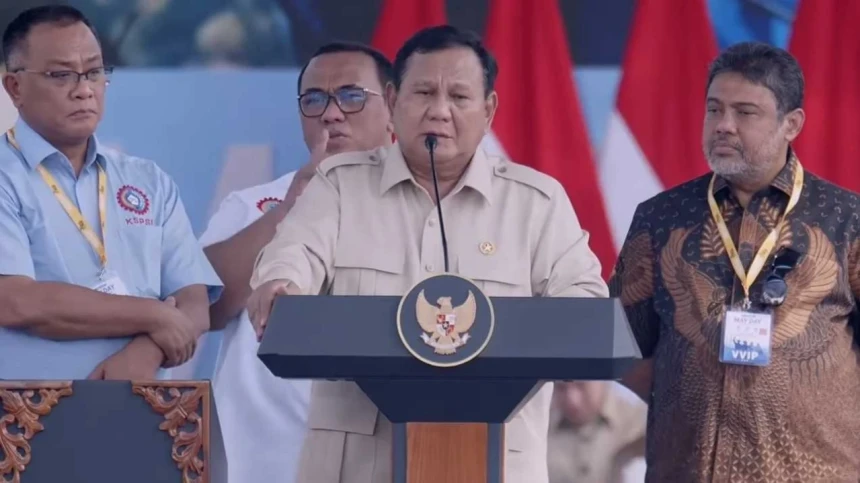 Hari Buruh 2026: Prabowo Wacanakan Penurunan Potongan Aplikator Ojol hingga di Bawah 10 Persen