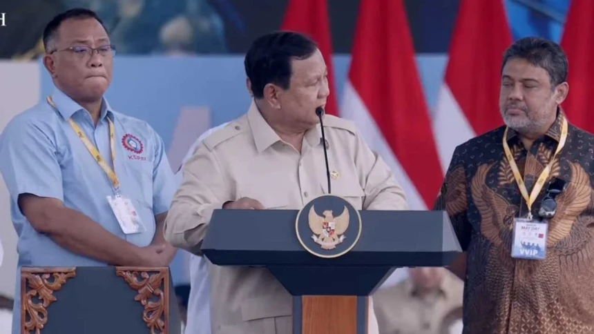 Hari Buruh 2026: Prabowo Targetkan RUU Ketenagakerjaan Rampung Tahun Ini