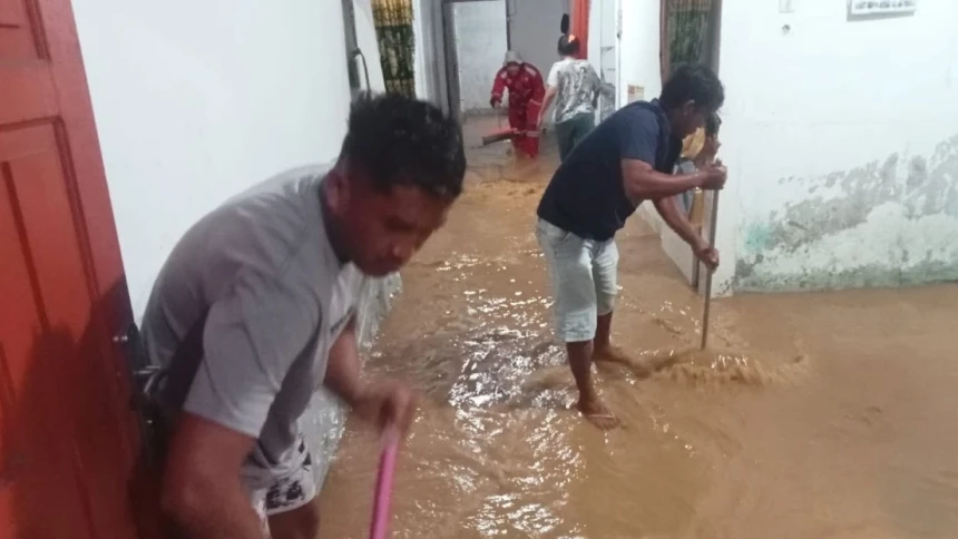 Banjir Rendam Tiga Gampong di Aceh Barat Daya, GP Ansor Tekankan Kesiapsiagaan Semua Pihak