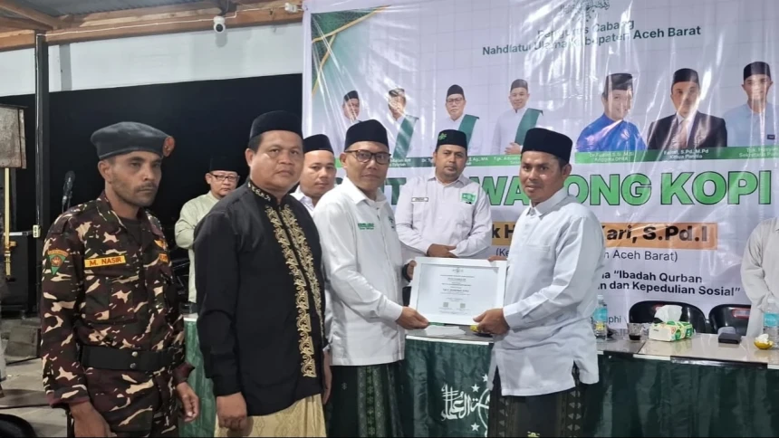 Beut NU Warong Kuphi, Ikhtiar PCNU Aceh Barat Rawat Tradisi Ilmu dan Syiar Kurban
