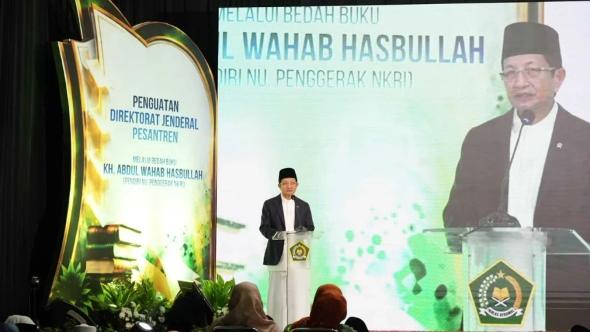 Menag Dorong Pesantren Cetak Pemimpin Sekaligus Manajer Ikuti Teladan Mbah Wahab Hasbullah