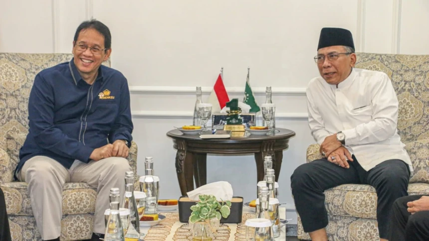 Ketum PBNU Terima Kunjungan Menkeu Purbaya, Bahas Sejumlah Kerjasama Investasi Bisnis dan Program Kemasyarakatan