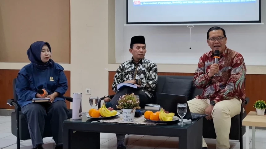 Peneliti PPIM UIN Jakarta Ungkap Tiga Kekuatan Pembentuk Tata Kelola Haji Indonesia
