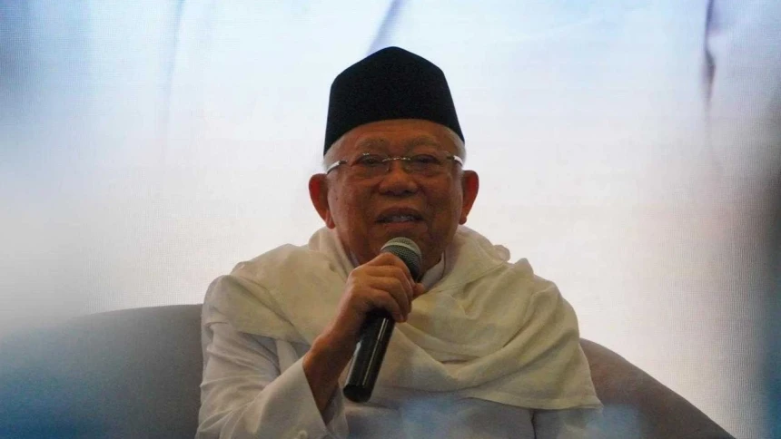 Luncurkan Buku, KH Ma'ruf Amin Tegaskan NU Harus Tetap Relevan di Masa Depan